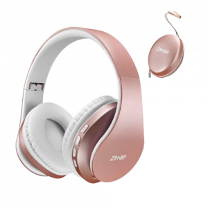Zihnic Casque sans Fil Rose