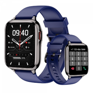 HOAIYO Smart Watch Bleu