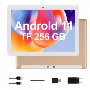 OVZIOCO Tablette 256 Go Or