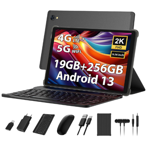 PIXPEAK Tablet Android 13 256Go